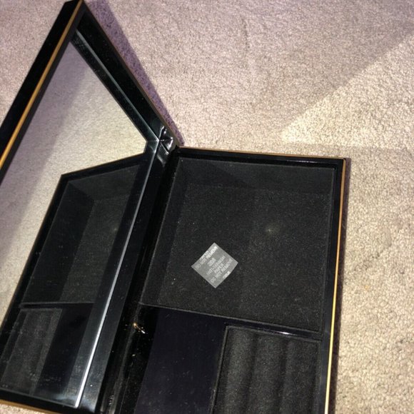 Vintage Otagiri Lacquerware Music Jewelry Box Black Hummingbird The Way We‎ Were - Picture 8 of 10